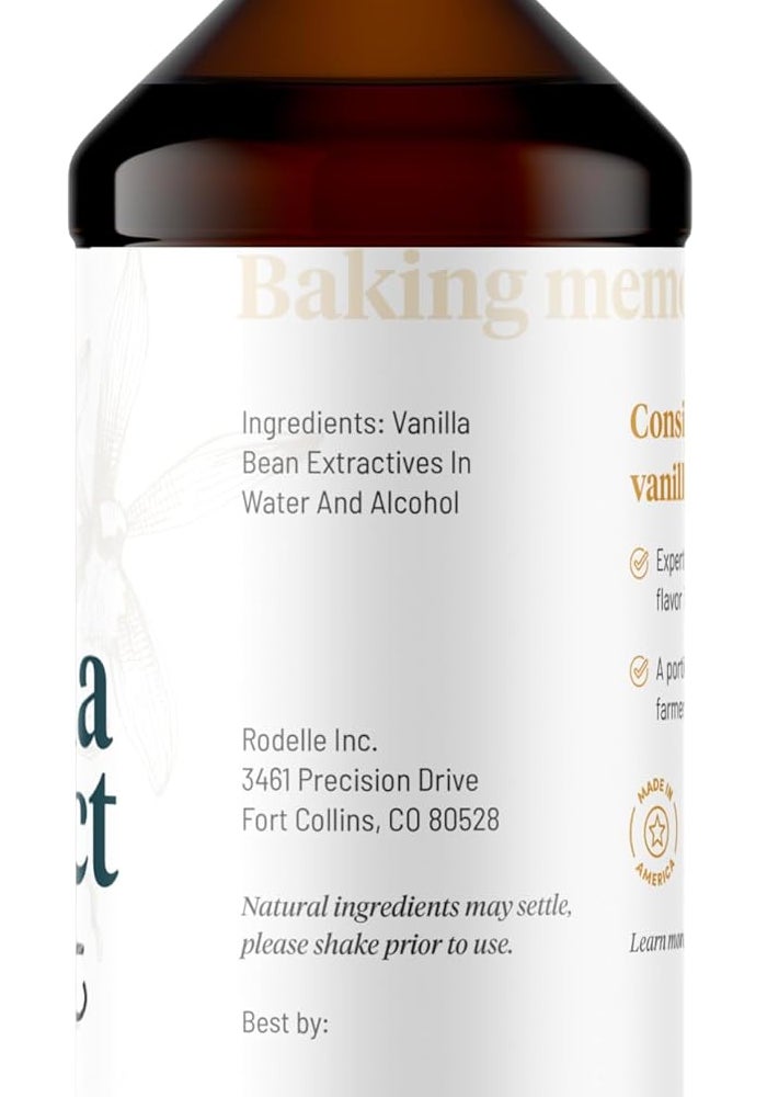 Rodelle Gourmet Pure Vanilla Extract - 8 Oz - Image 2